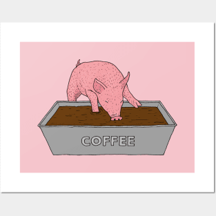 Coffee Pig Posters and Art